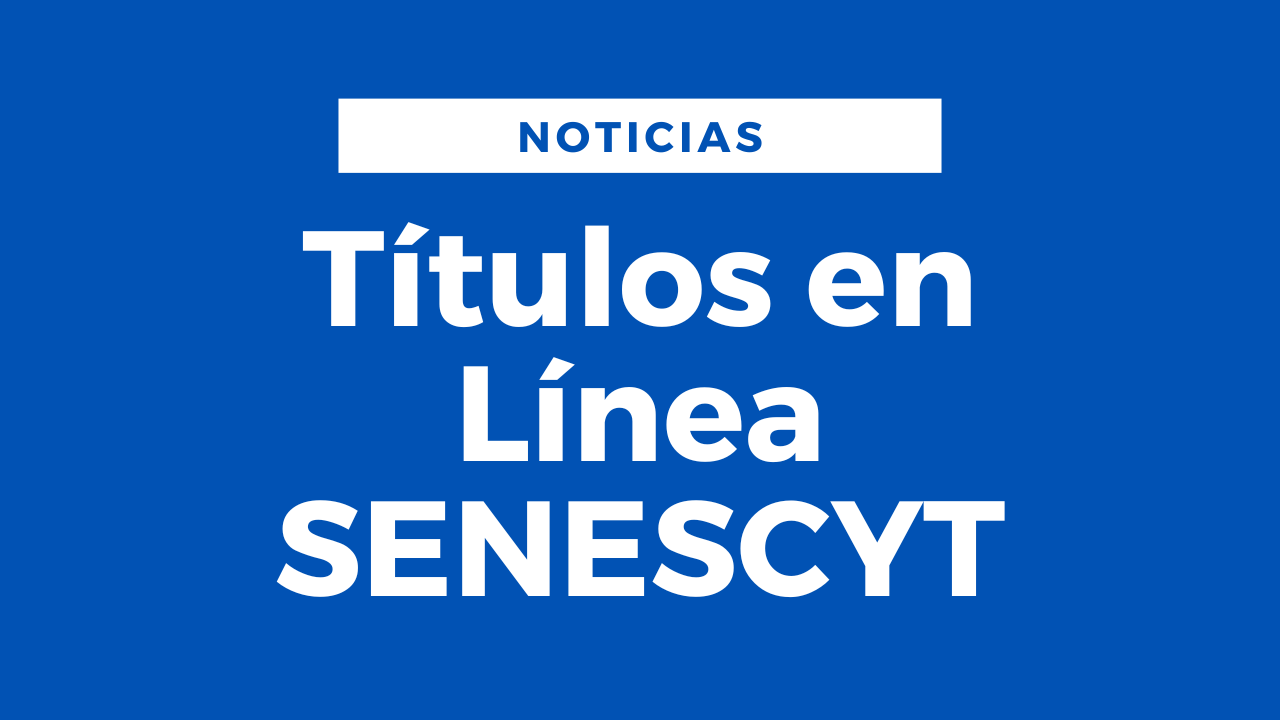 T tulos en l nea senescyt registro civil ec